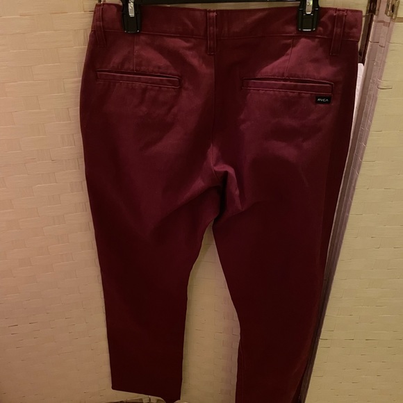 NWOT RCVA Weekender Chino! Great to add a subtle pop of color on the summer! - Picture 2 of 2